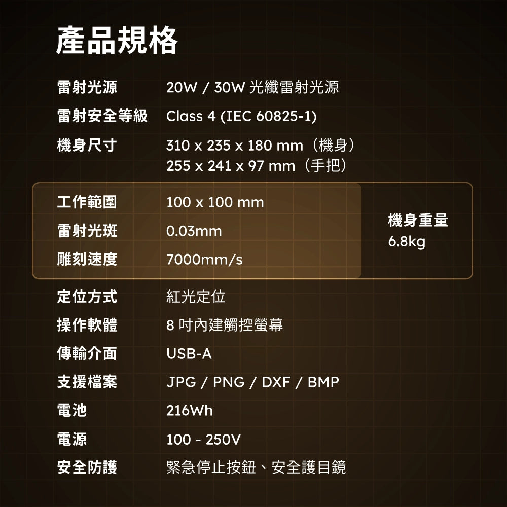 Promark 手持式光纖打標機