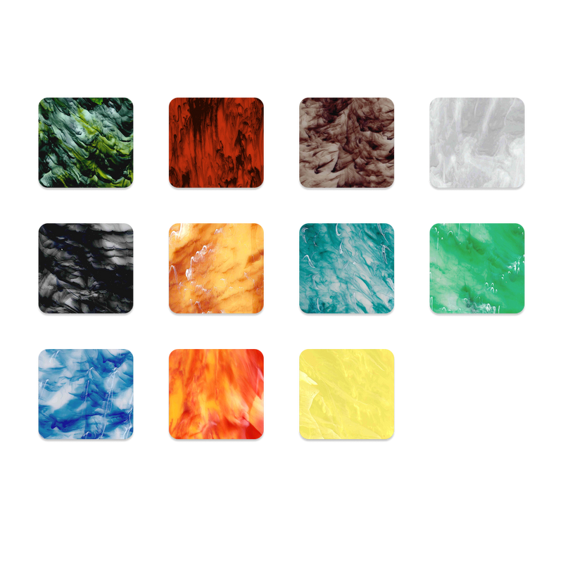 混色壓克力 — 雲彩款