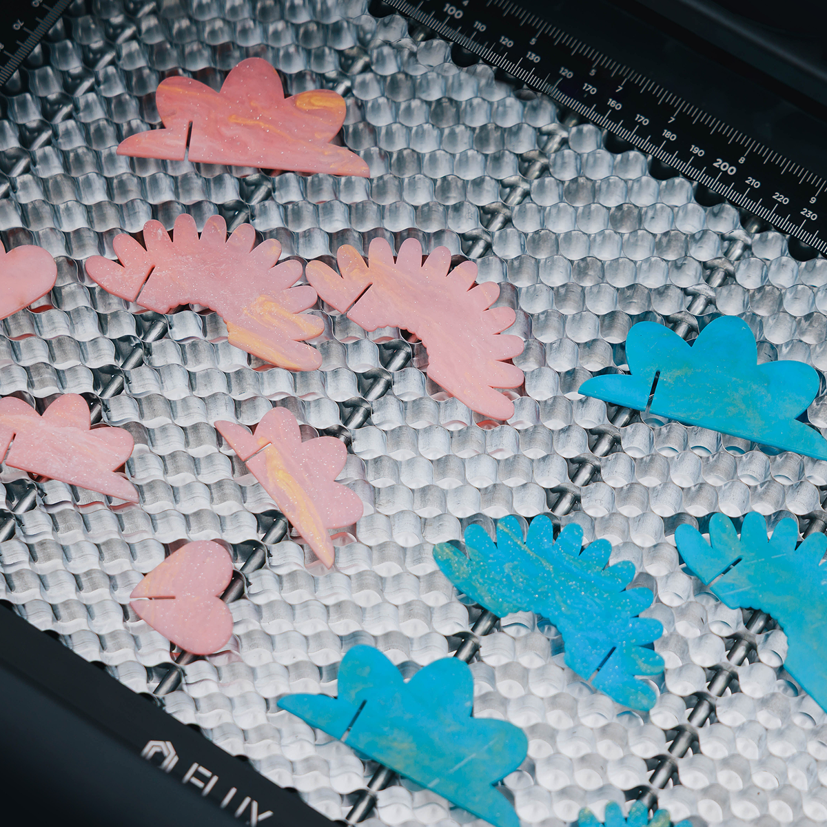 混色壓克力 — 星雲款