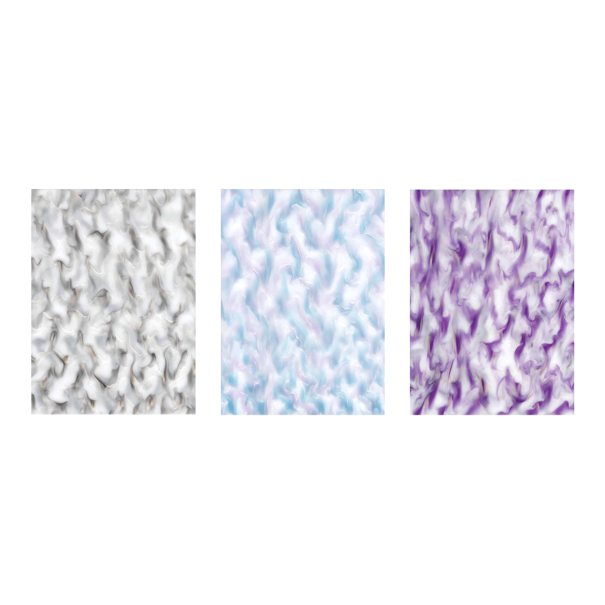 混色壓克力 — 波浪款