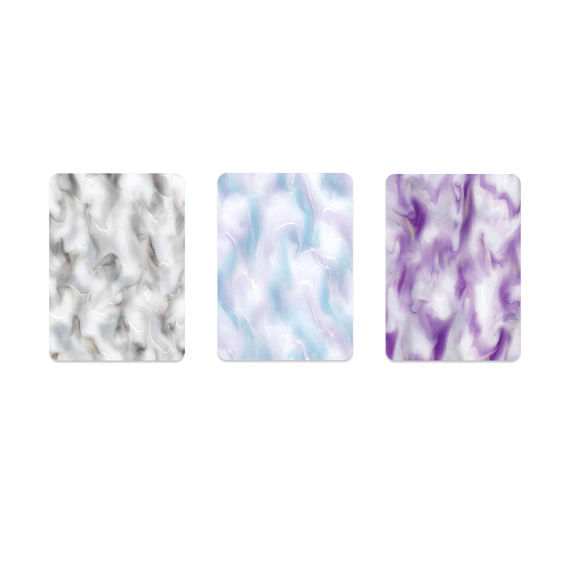 混色壓克力 — 波浪款